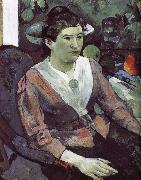 Paul Gauguin Cezanne s still life paintings in the background of portraits of women Germany oil painting artist